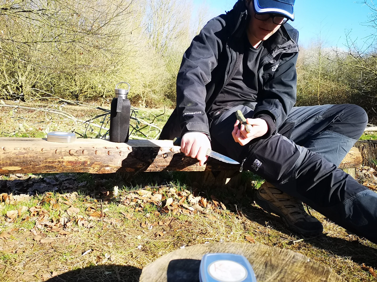 Practical woodland tool skills